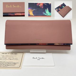 ポールスミス(Paul Smith)の✨先着1点限り✨ ポールスミス 長財布 フォトグラムアイリストリム ピンク(財布)