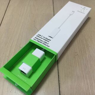 Belkin USB-C  イーサネット・アダプター For Apple(PC周辺機器)