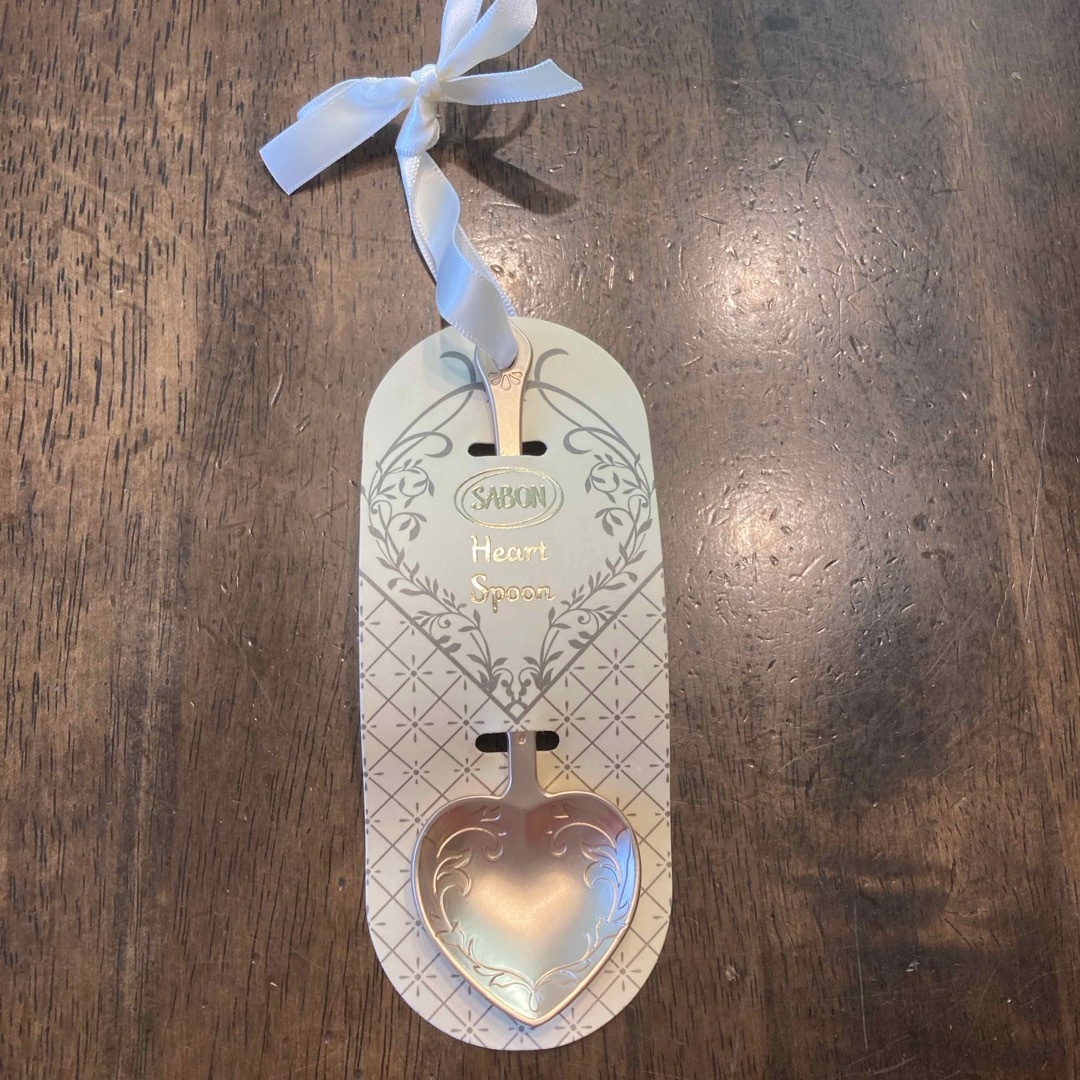 SABON(サボン)のSABON Heartスプーン エンタメ/ホビーのコレクション(ノベルティグッズ)の商品写真