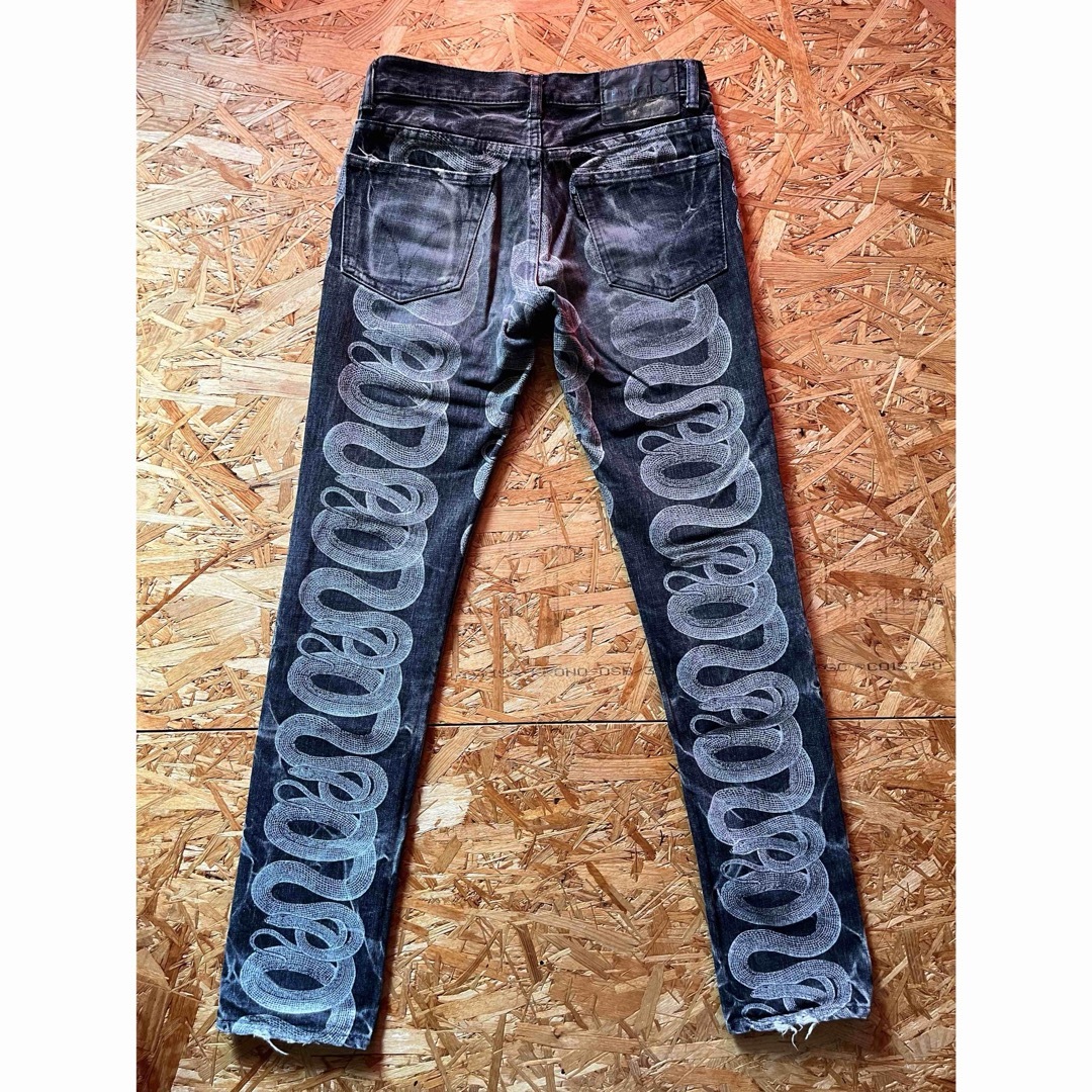 HYSTERIC GLAMOUR - HYSTERIC GLAMOUR 蛇柄 へび スネーク柄 HYSTERIC GLAMOUR - HYSTERIC GLAMOUR 蛇柄 へび スネーク柄