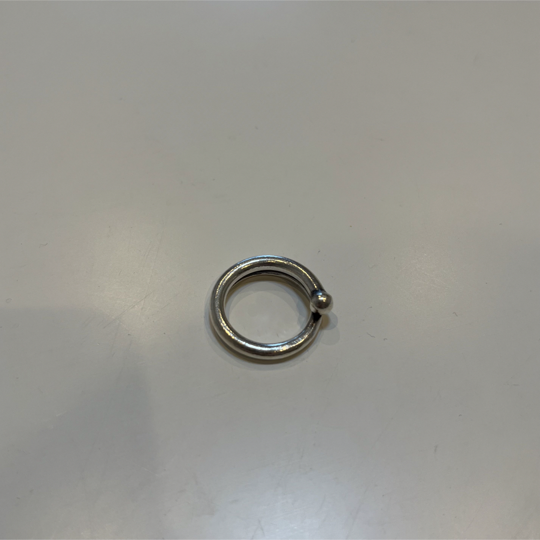 333 シルバーリング 古着 used 指輪 レディースのアクセサリー(リング(指輪))の商品写真