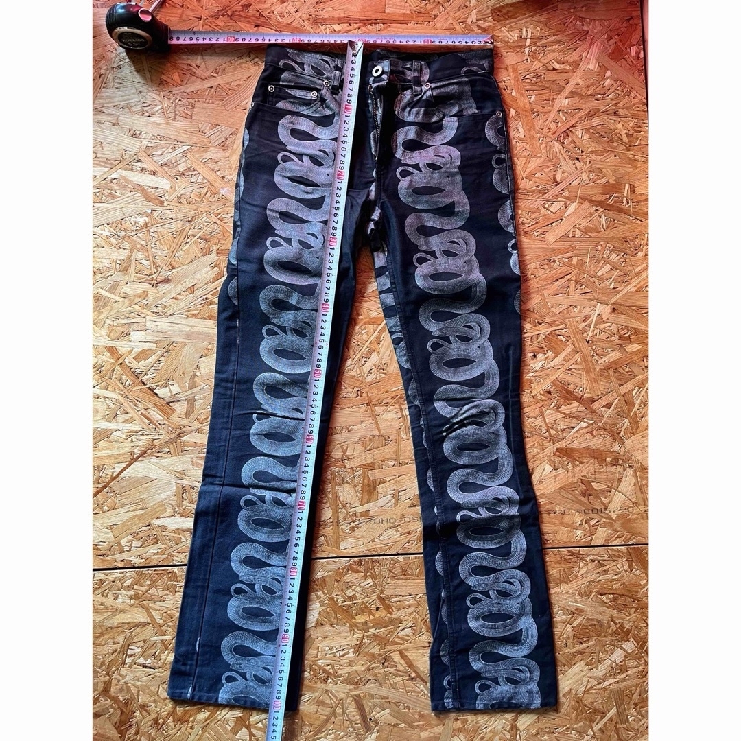HYSTERIC GLAMOUR - HYSTERIC GLAMOUR 蛇柄 へび スネーク柄 HYSTERIC GLAMOUR - HYSTERIC GLAMOUR 蛇柄 へび スネーク柄