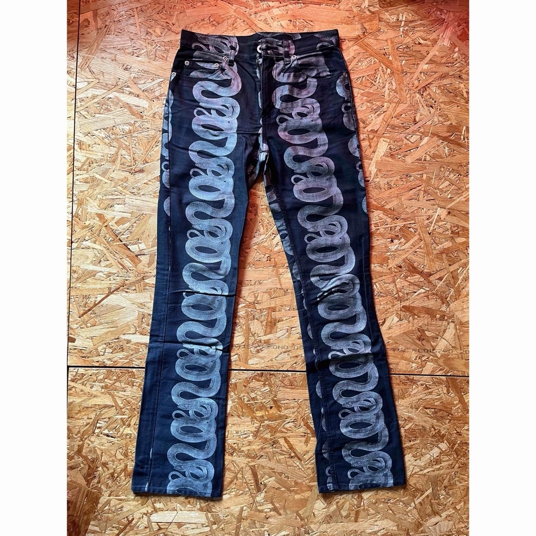 HYSTERIC GLAMOUR - HYSTERIC GLAMOUR 蛇柄 へび スネーク柄 HYSTERIC GLAMOUR - HYSTERIC GLAMOUR 蛇柄 へび スネーク柄