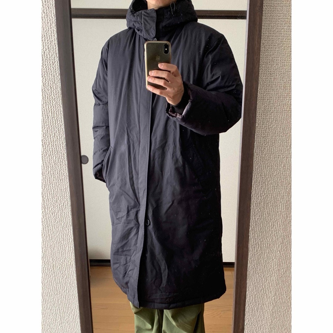 LANDS'END - LANDS' END goosedown coat グースダウン ノームコアの