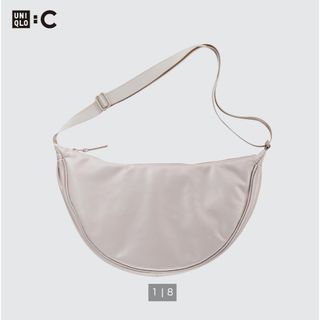 ユニクロ(UNIQLO)の新品 ⭐︎ レザータッチラウンドバッグ(ショルダーバッグ)