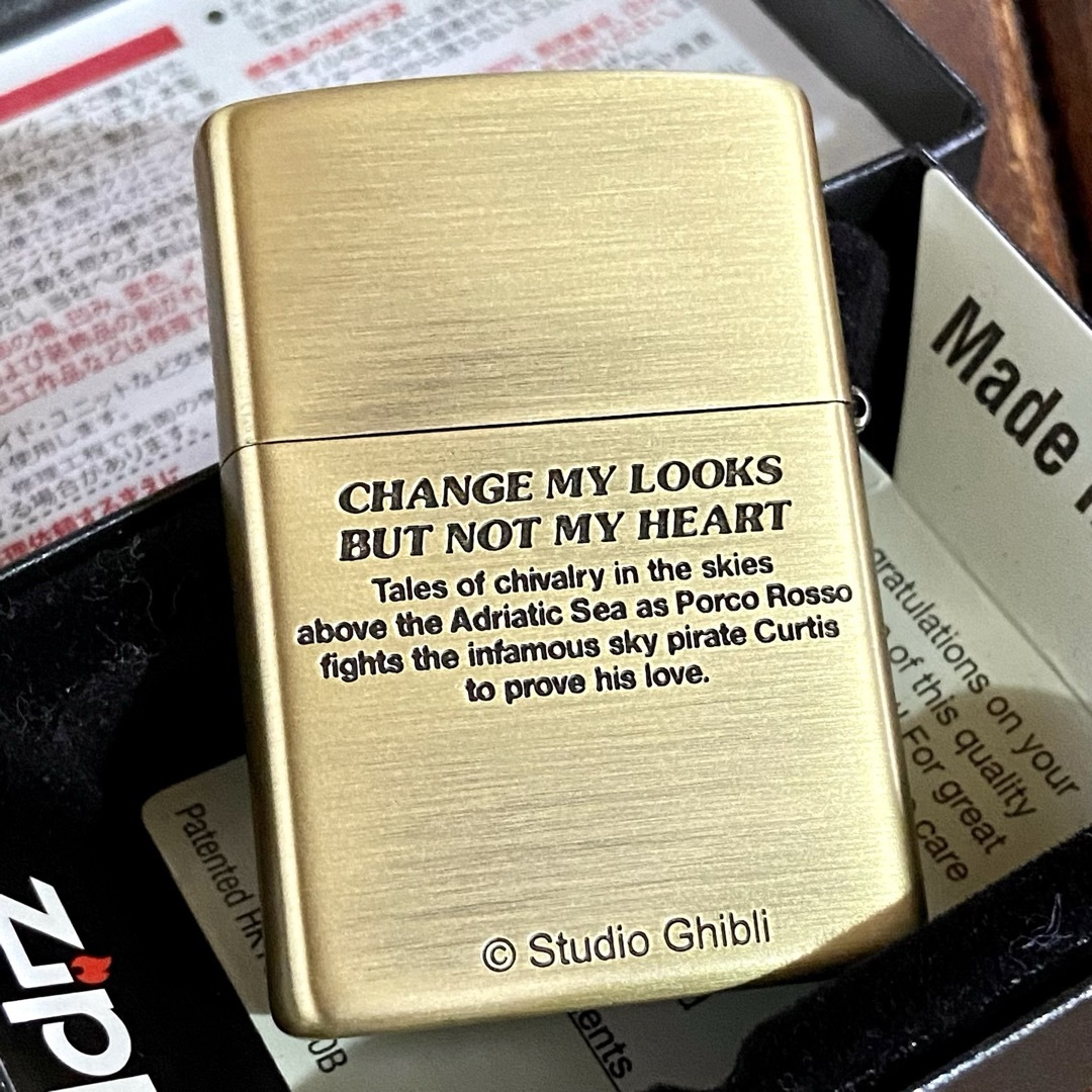 ZIPPO - 新品 Zippo 紅の豚 ポルコとジーナ ジブリ ジッポー NZ-41の