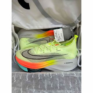 ナイキ(NIKE)の☆新品未使用☆ナイキ（NIKE）エアズームアルファフライネクスト%(シューズ)