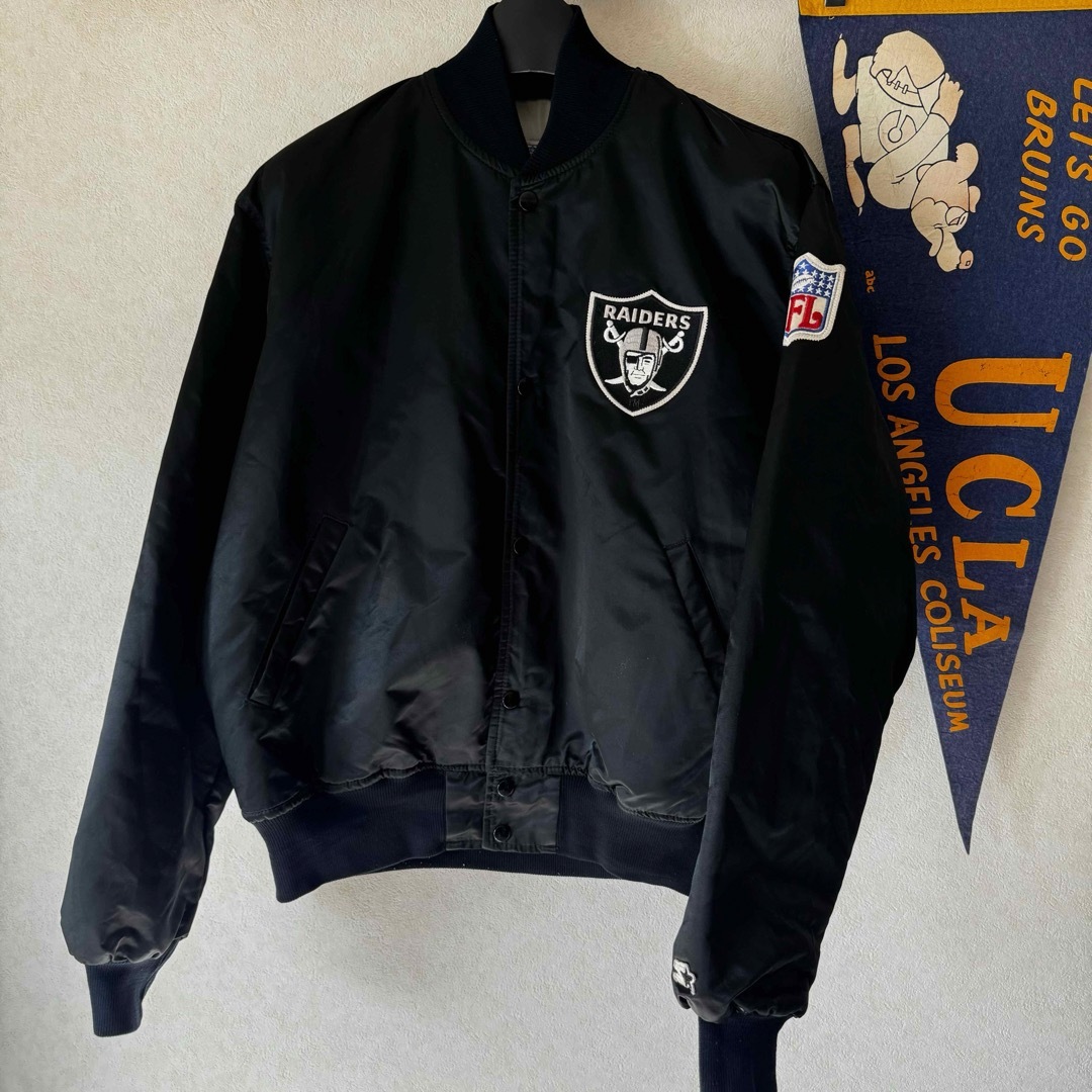 売上実績NO.1 starter スターター raiders レイダース スタジャン NFL