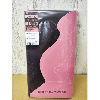 レベッカテイラー(Rebecca Taylor)のREBECCA TAYLORレディース80デニールタイツJM-L ブラウン日本製(タイツ/ストッキング)