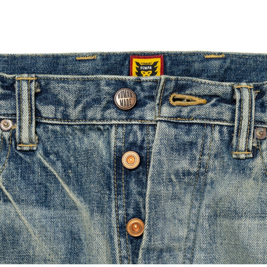 HUMAN MADE KAWS MADE DENIM PANTS #2 HUMAN MADE KAWS MADE DENIM PANTS #2