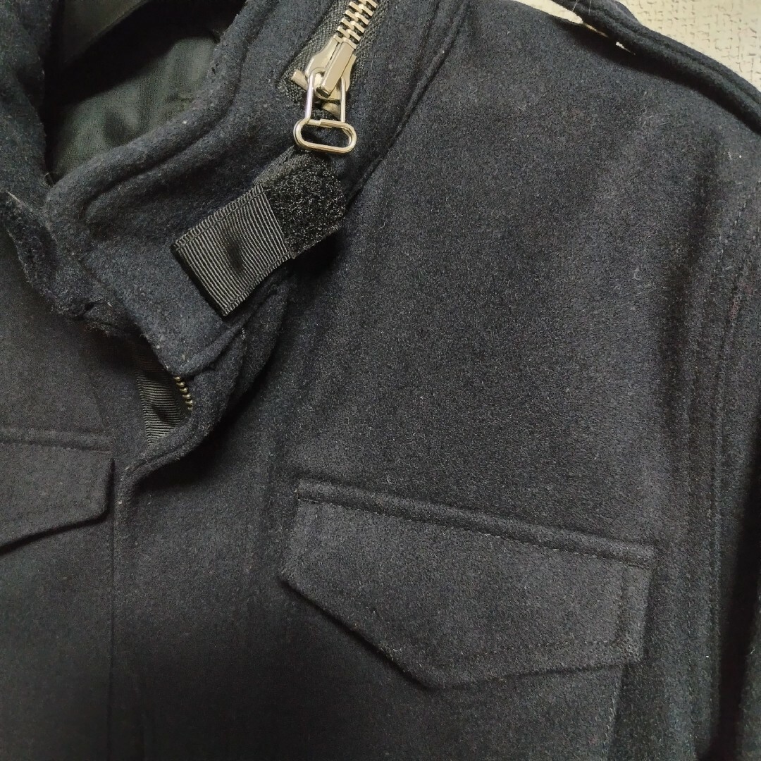 TOMORROWLAND(トゥモローランド)のEDITION　エディション　ショート丈　M65型　メルトンウール　ジャケット メンズのジャケット/アウター(ミリタリージャケット)の商品写真