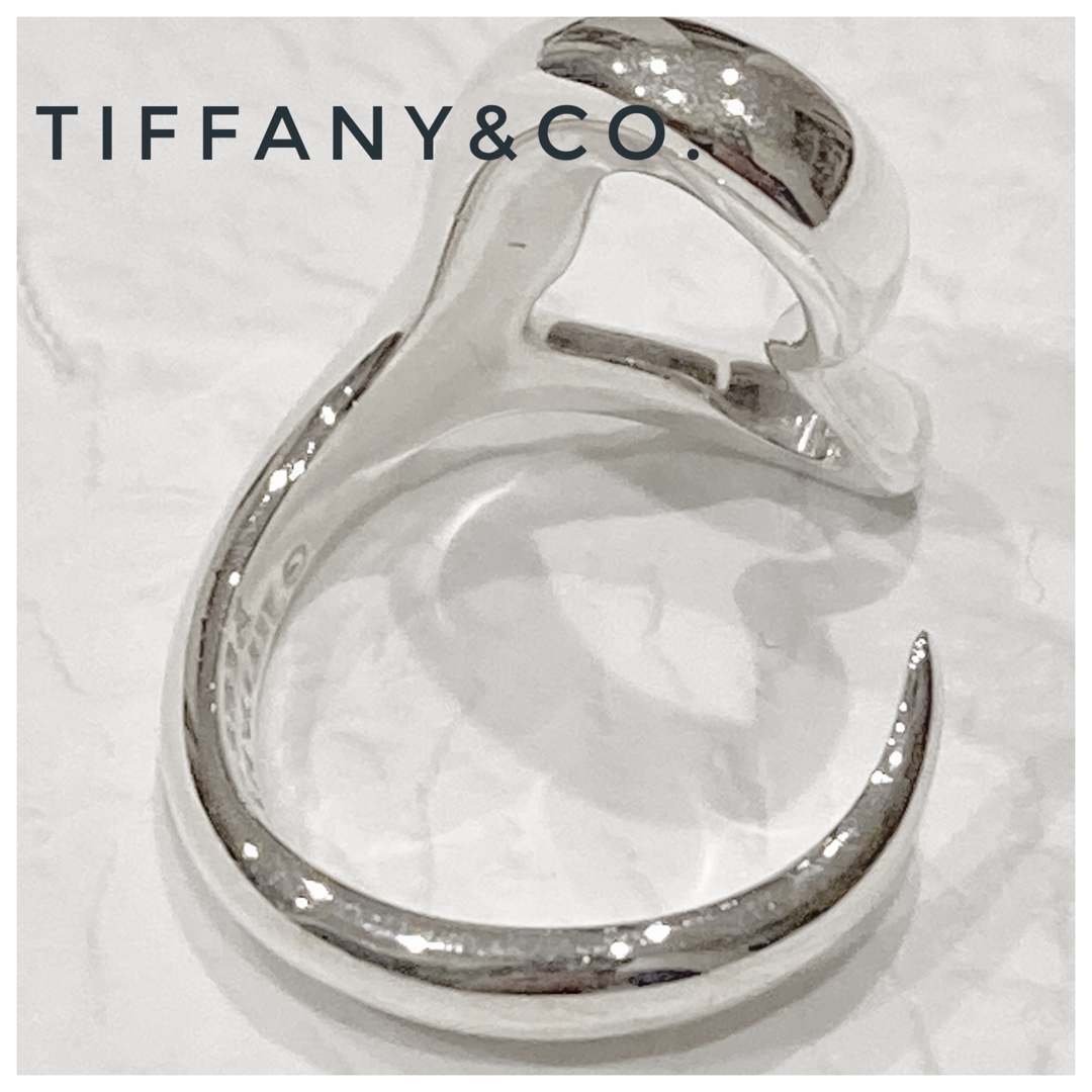 Tiffany & Co.(ティファニー)の【土日限定18,000→12,600円】ティファニー オープンハート 10号 レディースのアクセサリー(リング(指輪))の商品写真