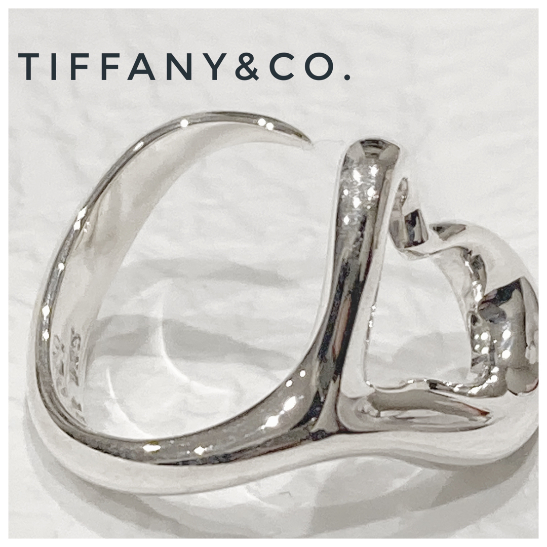 Tiffany & Co.(ティファニー)の【土日限定18,000→12,600円】ティファニー オープンハート 10号 レディースのアクセサリー(リング(指輪))の商品写真