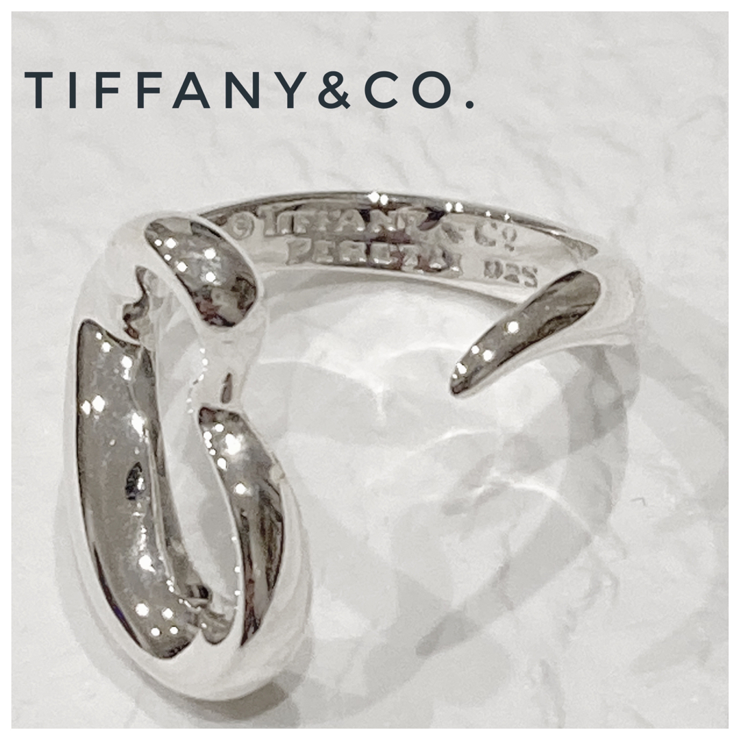 Tiffany & Co.(ティファニー)の【土日限定18,000→12,600円】ティファニー オープンハート 10号 レディースのアクセサリー(リング(指輪))の商品写真