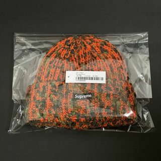 シュプリーム(Supreme)のSupreme Chenille Beanie シェニール ビーニー オレンジ(ニット帽/ビーニー)