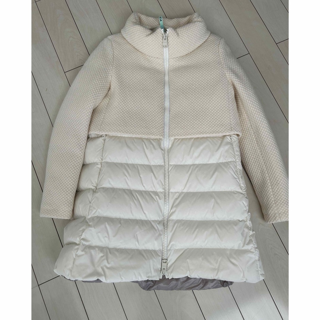 HERNO - HERNO✨美品‼️ニット素材コンビダウンコート帽子 HERNO - HERNO✨美品‼️ニット素材コンビダウンコート帽子