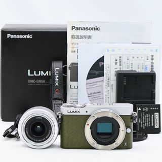 パナソニック(Panasonic)のPanasonic LUMIX DMC-GM5 グリーン レンズキット(ミラーレス一眼)