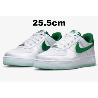 ナイキ(NIKE)のナイキ ウィメンズ エアフォース1 ロー "サテングリーン" 新品　25.5cm(スニーカー)