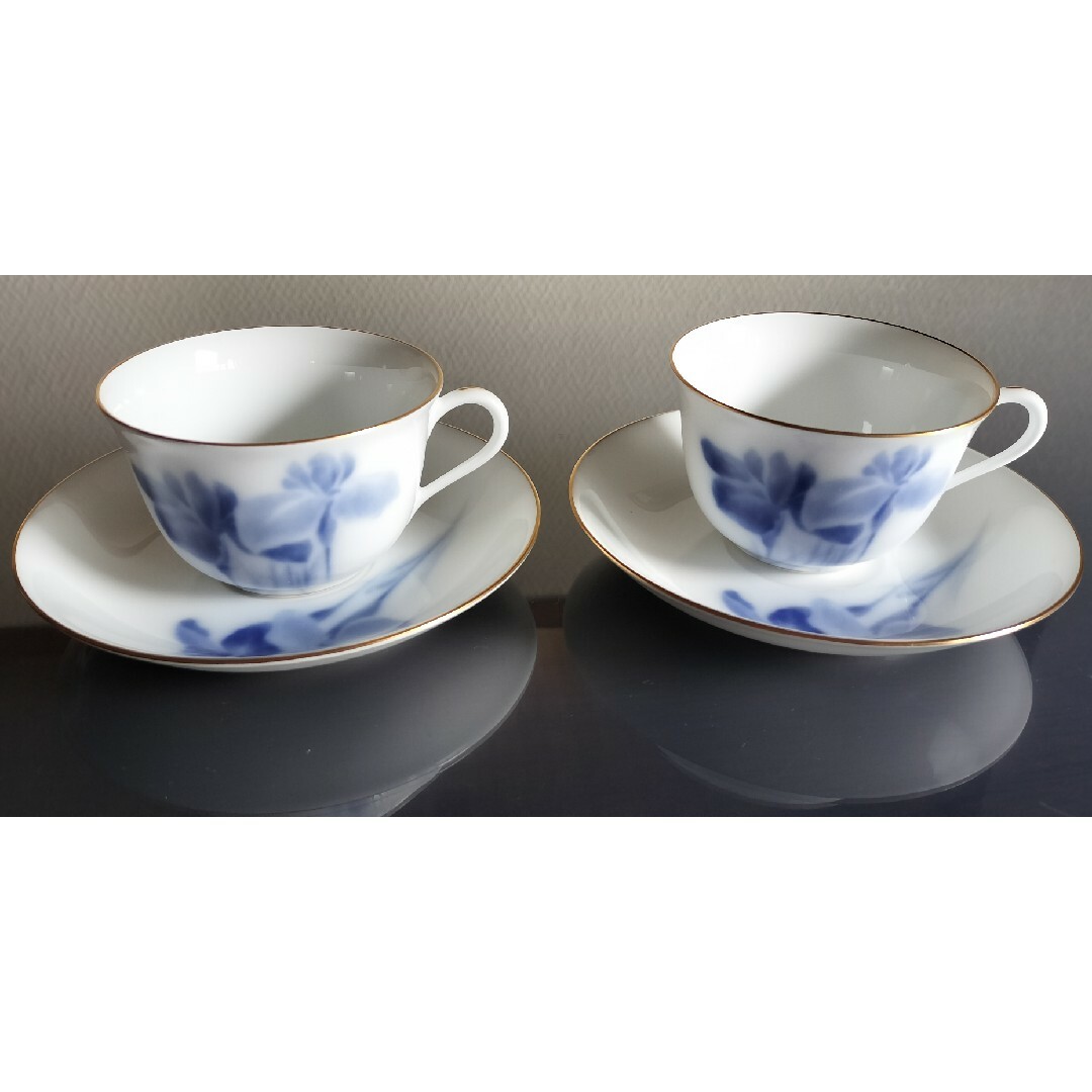 大倉陶園 - 新品 未使用 大倉陶園 カップ&ソーサー 希少 菖蒲 大倉陶園 - 新品 未使用 大倉陶園 カップ&ソーサー 希少 菖蒲