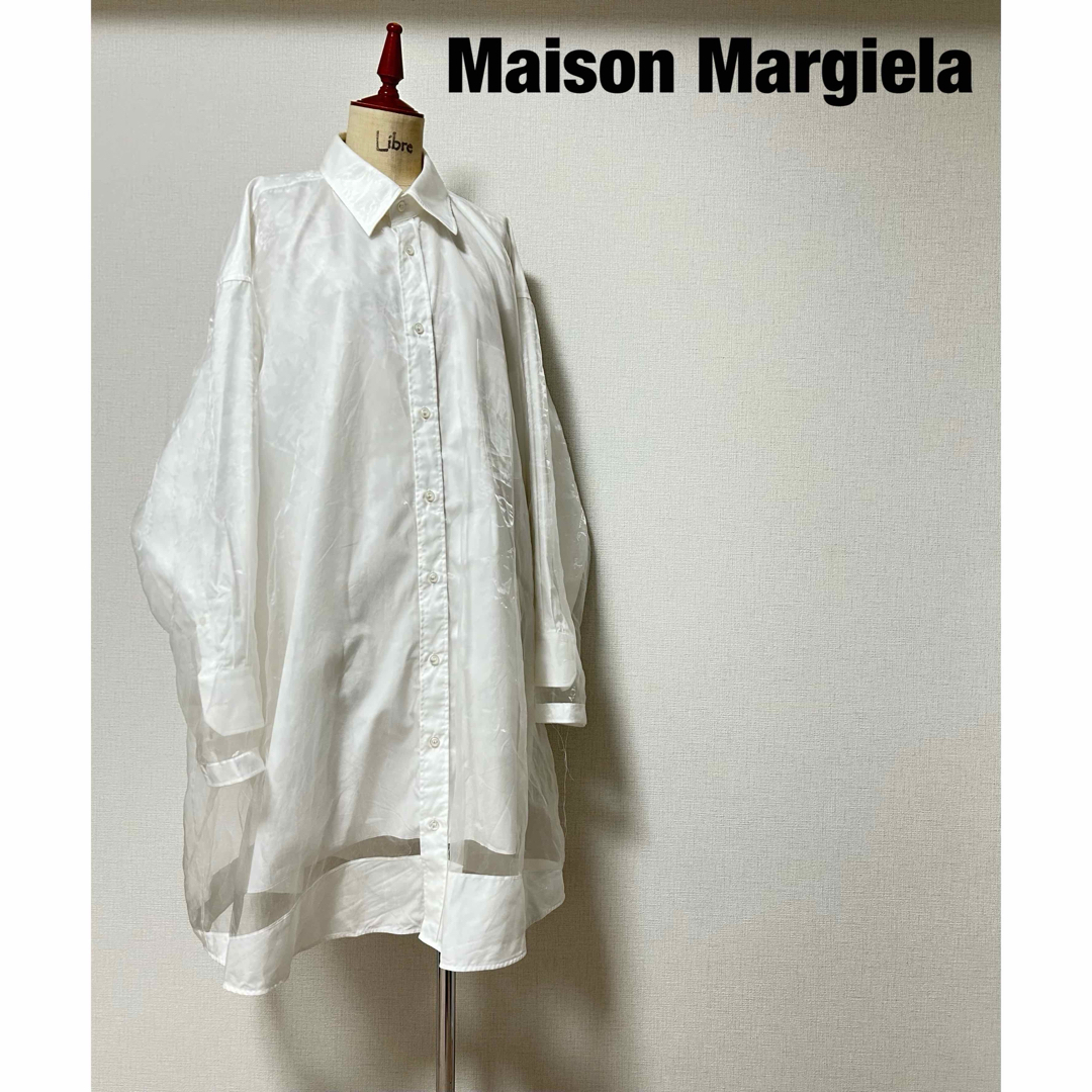 Maison Martin Margiela(マルタンマルジェラ)の完売 MaisonMargiela マルジェラ レイヤード オーバーワンピース レディースのワンピース(ロングワンピース/マキシワンピース)の商品写真