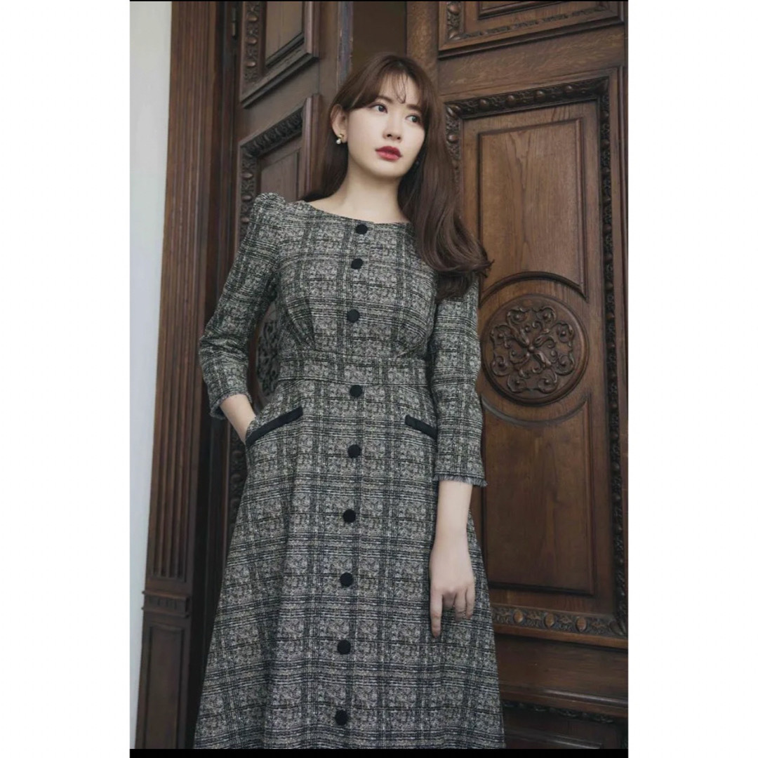 Her lip to - Herlipto Classic Tweed Midi Dressの通販 by お値下げ