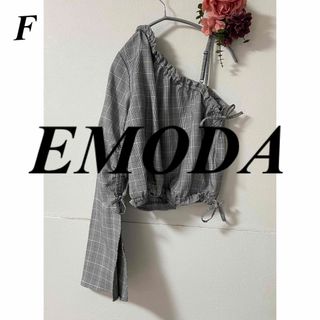 エモダ(EMODA)のEMODA ワンショルダーストリングトップ(シャツ/ブラウス(長袖/七分))