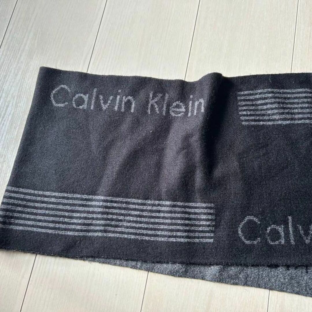 Calvin Klein(カルバンクライン)の■Calvin Klein｜カルバンクライン■美品　メンズマフラー メンズのファッション小物(マフラー)の商品写真