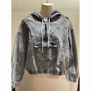 ベルシュカ(Bershka)のBershka ハーフジップ　デニム(Gジャン/デニムジャケット)