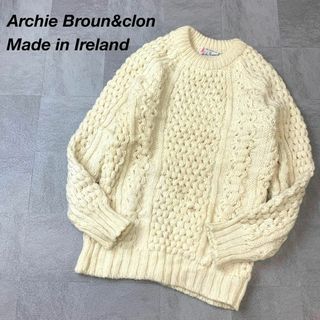 アイルランド製 Archie Broun&clon フィッシャーマンズニット(ニット/セーター)