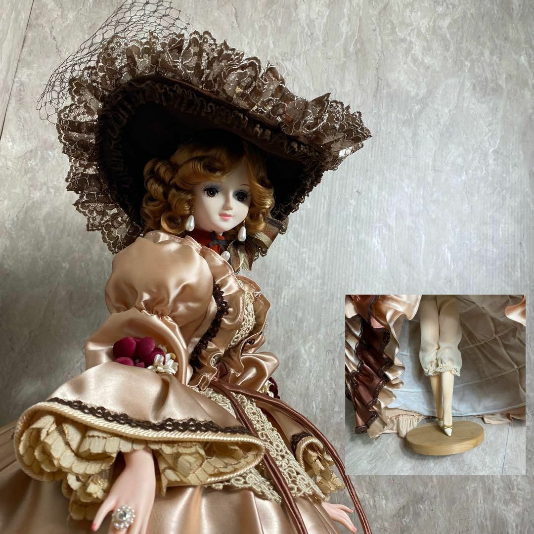 衆院 フランス人形 昭和レトロ アンティーク 上品な顔立ちとドレス