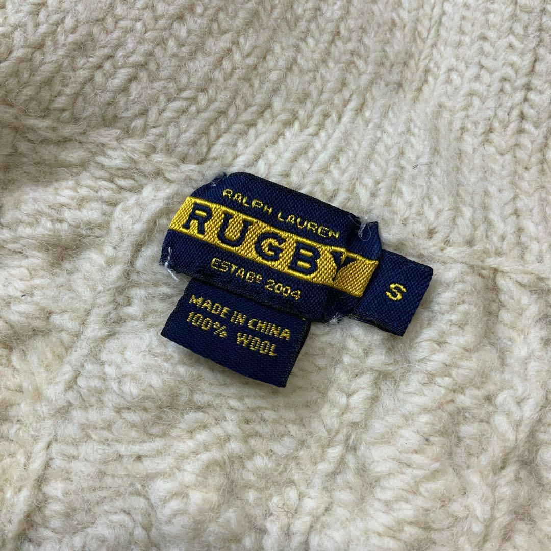 USA規格 Ralph Lauren RUGBY ケーブルニット ロングカーデ レディースのトップス(カーディガン)の商品写真