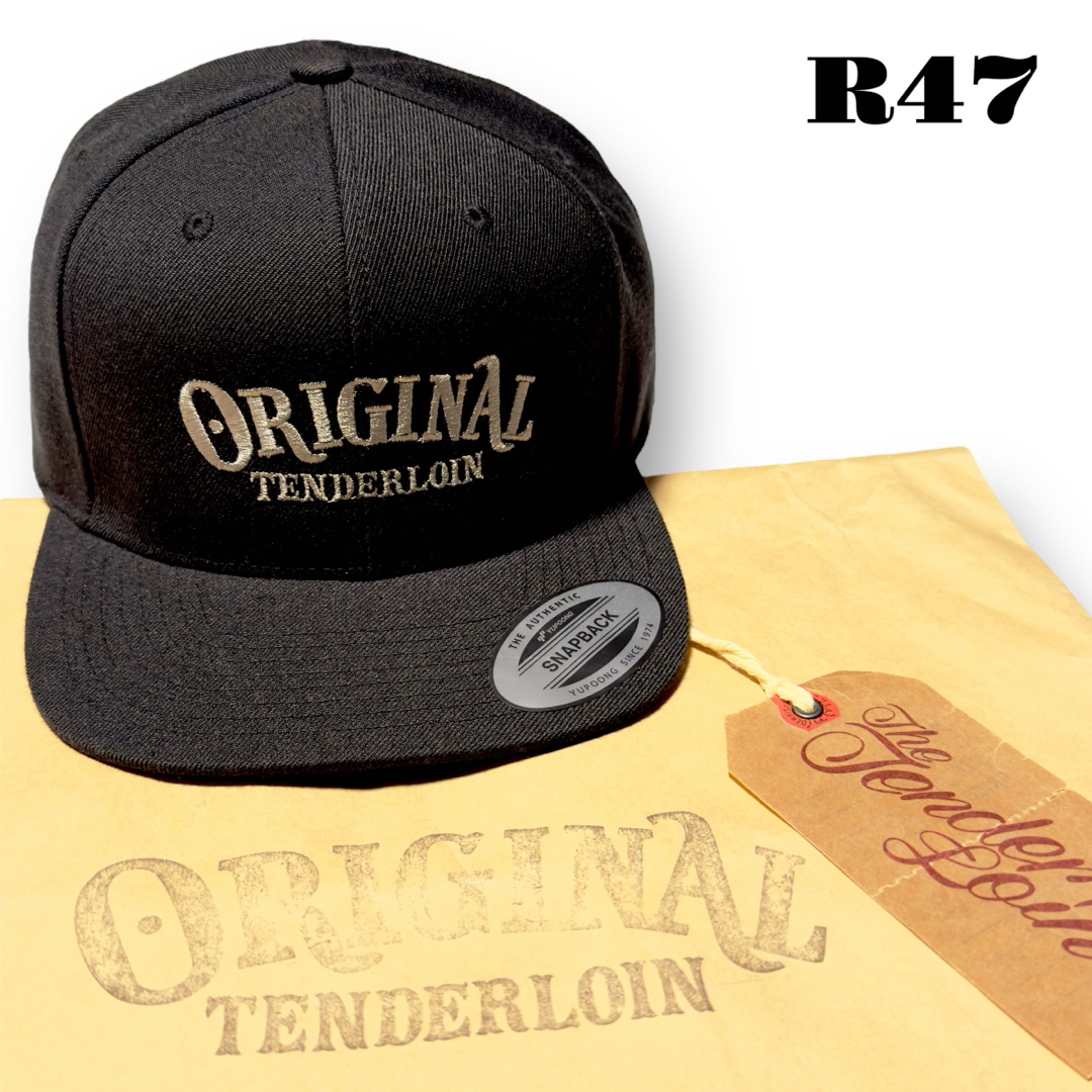 TENDERLOIN トラッカーキャップ OT 黒 ORIGINAL 美品希少2日以内に