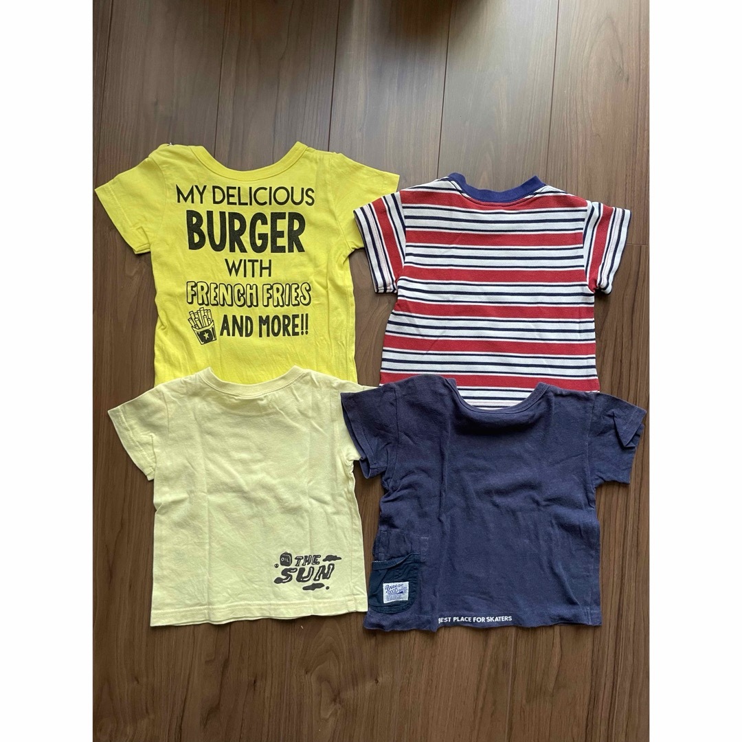 BREEZE(ブリーズ)の【BREEZE】Tシャツ4枚セット（サイズ90） キッズ/ベビー/マタニティのキッズ服男の子用(90cm~)(Tシャツ/カットソー)の商品写真