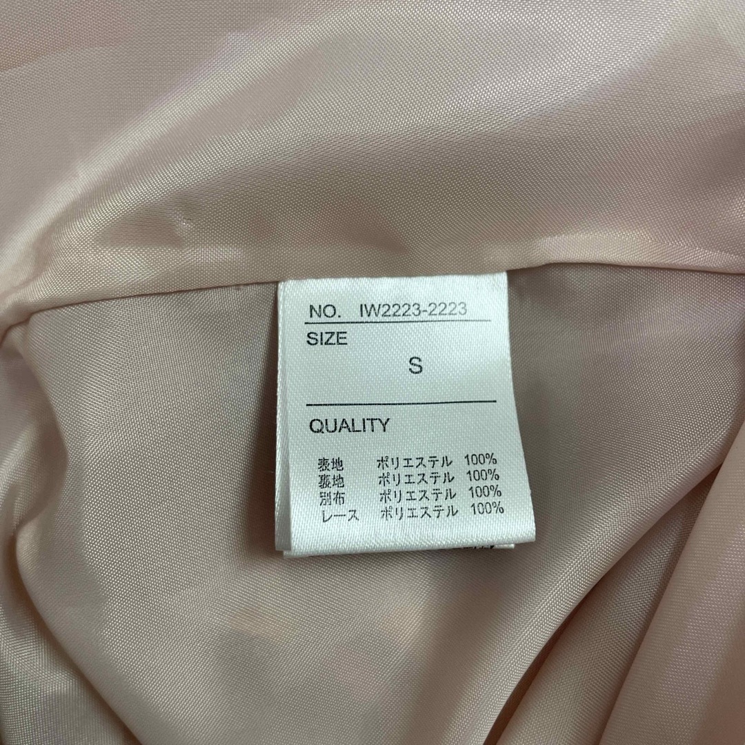 ワンピース　五分袖　プリーツ　ピンク レディースのワンピース(ひざ丈ワンピース)の商品写真