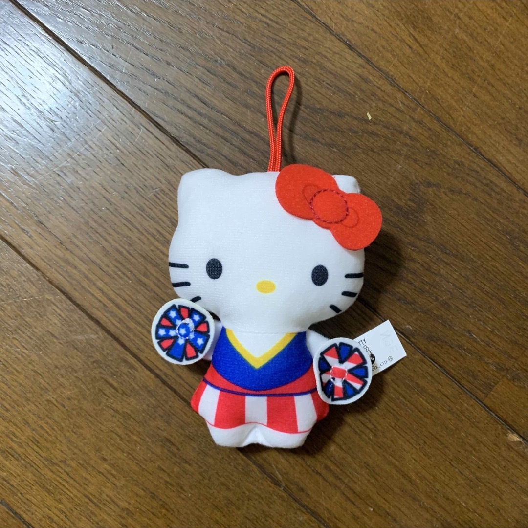 ハローキティ(ハローキティ)のサンリオ マクドナルド ハッピーセット ハローキティ チア エンタメ/ホビーのおもちゃ/ぬいぐるみ(キャラクターグッズ)の商品写真