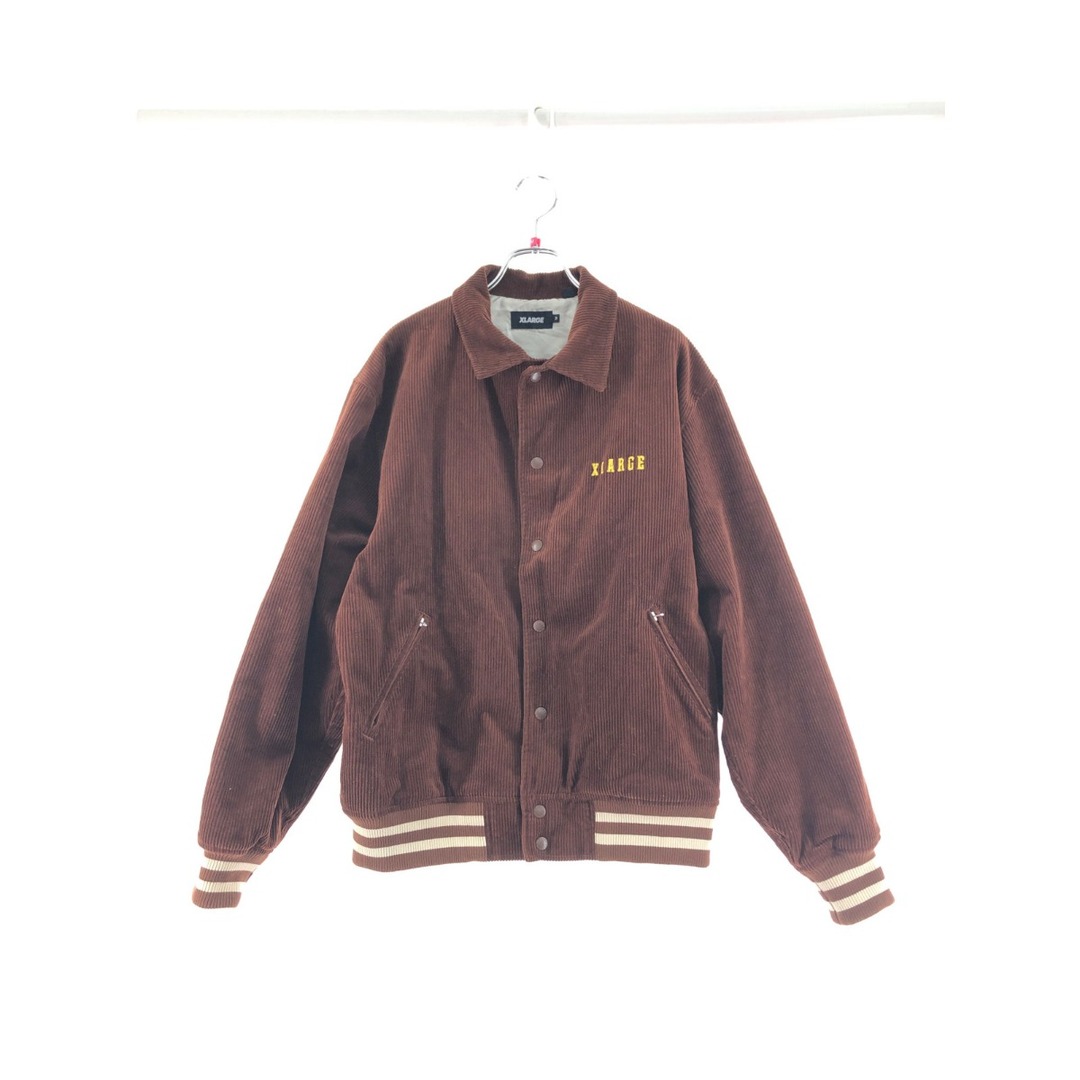 ▼▼X-LARGE エクストララージ メンズ コーデュロイジャケット EMBLEM CORDUROY JACKET Mサイズ ブラウンその他