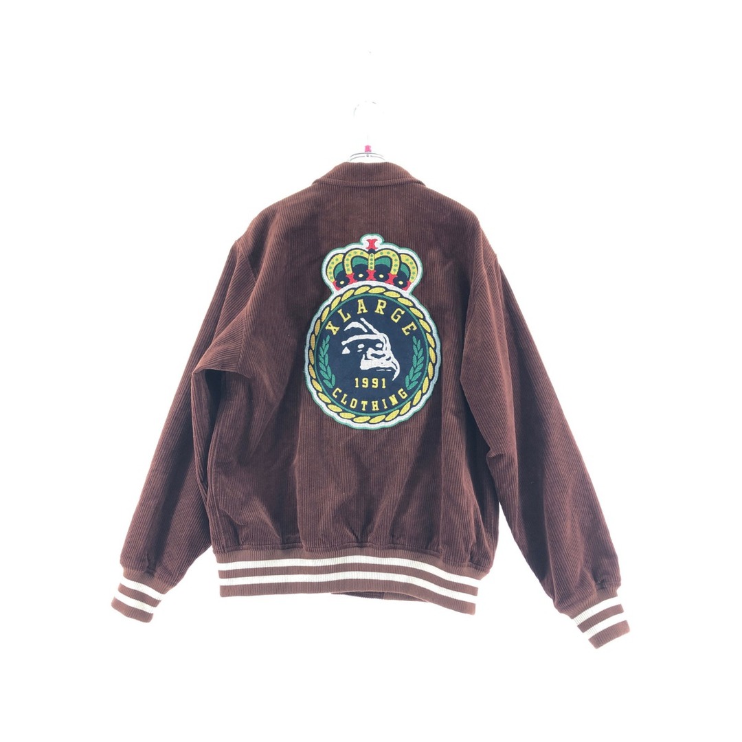 XLARGE(エクストララージ)の▼▼X-LARGE エクストララージ メンズ コーデュロイジャケット EMBLEM CORDUROY JACKET Mサイズ ブラウン メンズのジャケット/アウター(その他)の商品写真