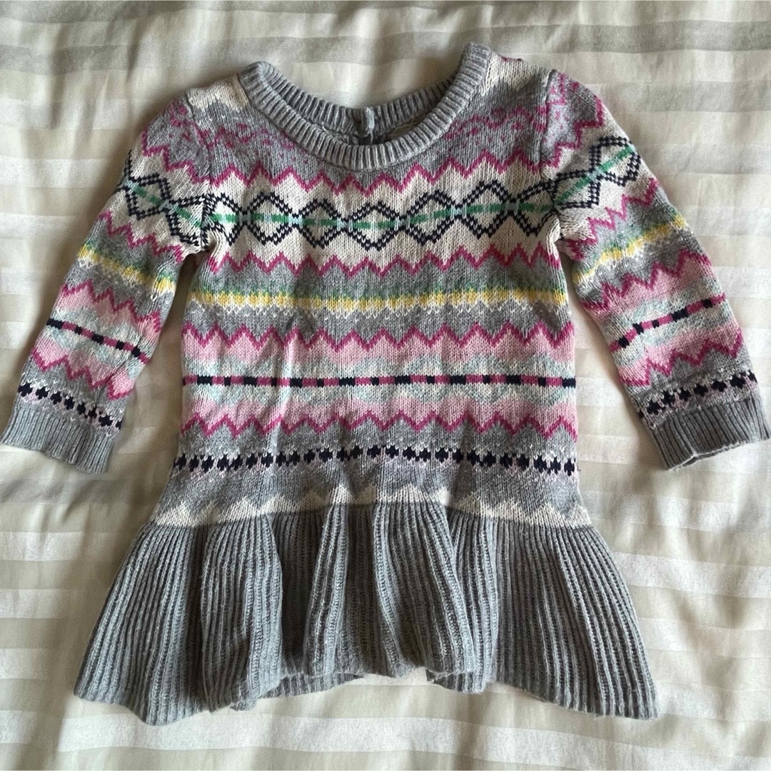 babyGAP(ベビーギャップ)のGAP　ニットワンピース　ギャップ キッズ/ベビー/マタニティのベビー服(~85cm)(ワンピース)の商品写真