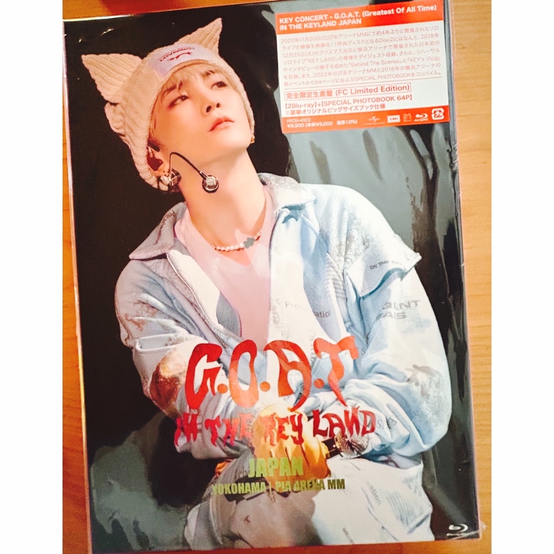 SHINee key GOAT FC限定BluRay-