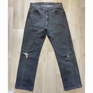 リーバイス(Levi's)の【80s】リーバイス501 先染め　ブラック　W33 L32 Levi's501(デニム/ジーンズ)