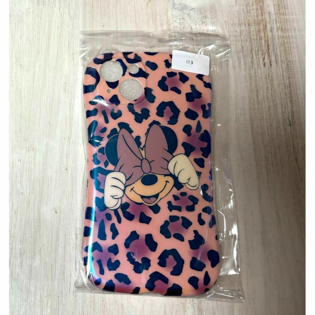 Disney(ディズニー)のiphone13ケース 猫耳 ミニー 豹柄 スマホケース ディズニー ピンク スマホ/家電/カメラのスマホアクセサリー(iPhoneケース)の商品写真