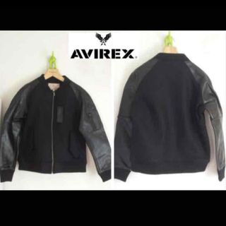 アヴィレックス(AVIREX)の値下げアヴィレックス ★AVIREX MA-1フライトジャケット★黒M(フライトジャケット)