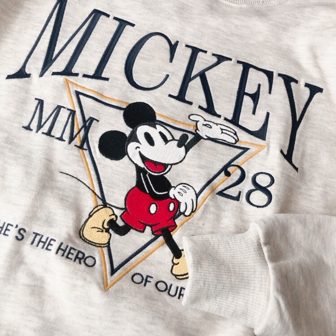 Disney(ディズニー)のマイリトルワンダー　ディズニー　ミッキー  レディース　トレーナー　親子コーデ レディースのトップス(トレーナー/スウェット)の商品写真