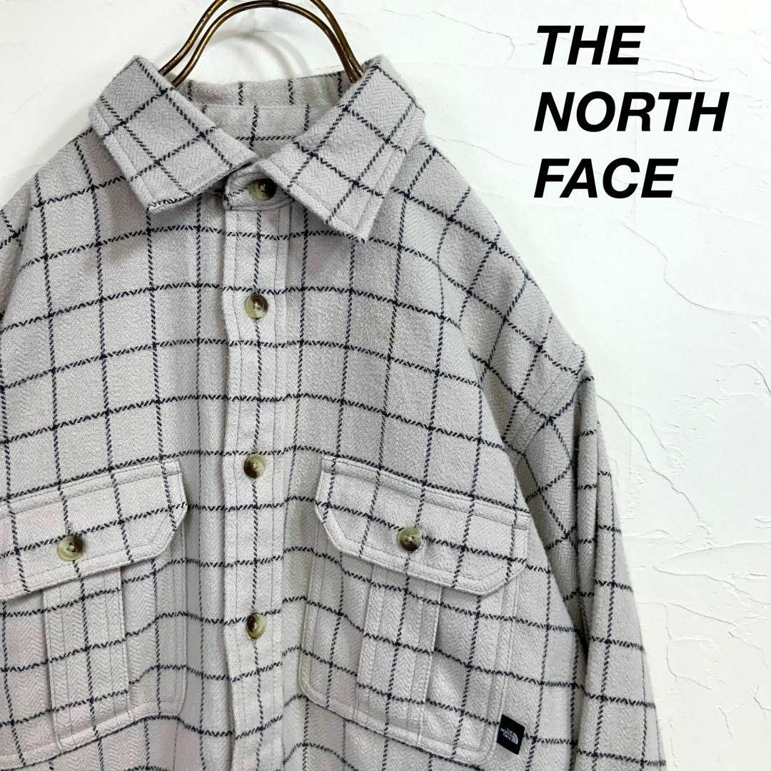 【2点おまとめ】THE NORTH FACE ザノースフェイス 柄 ネルシャツ メンズのトップス(シャツ)の商品写真