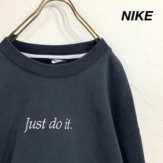 ナイキ(NIKE)のNIKE ナイキ 刺繍ロゴ オーバーサイズ スウェット(スウェット)