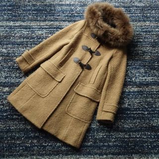 EPOCA - 【エポカ】美品 ラクーンファー Aライン ダウンコート
