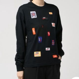NIKE（Tシャツ(長袖/七分) ・ ブラック/黒色系）のフリマ