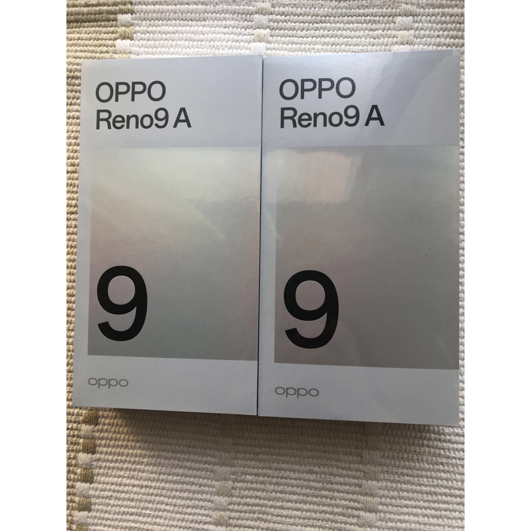 リアル Reno9A オッポ OPPO - Reno9 A 本体 2台 スマートフォン/携帯 ...