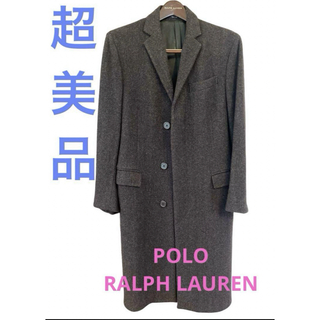 POLO RALPH LAUREN - 超美品　ポロラルフローレン　ヘリンボーンチェスターコート