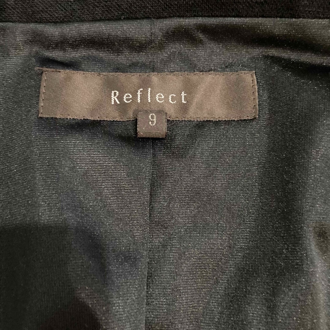 ReFLEcT(リフレクト)の美品　Reflect セットアップ　黒　リフレクト レディースのフォーマル/ドレス(スーツ)の商品写真
